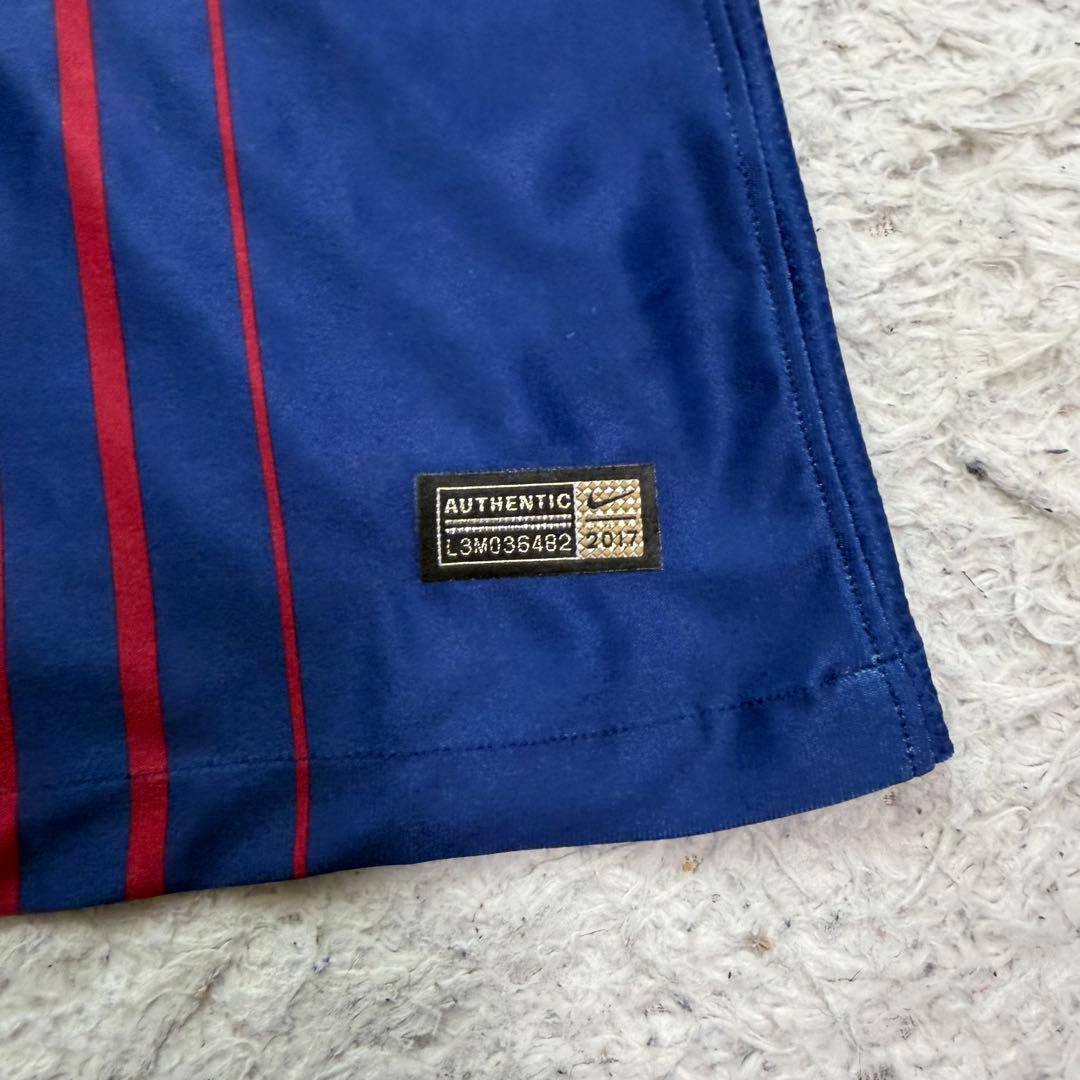 希少バルセロナ　メッシ　17/18 スペインスーパーカップ　オーセンティック