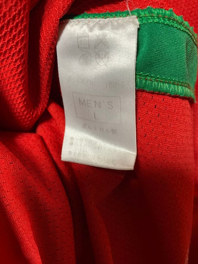 【限定】2008/09 NIKE ポルトガル代表 シリアル入り ユニフォーム L