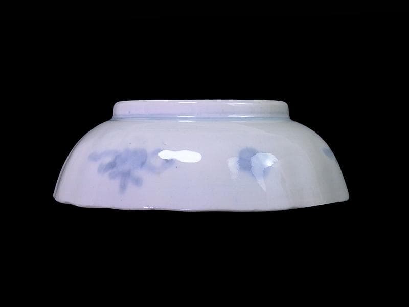 古伊万里 金襴手　桜花紋に菊の図　膾皿　２客　D121AS-DCs