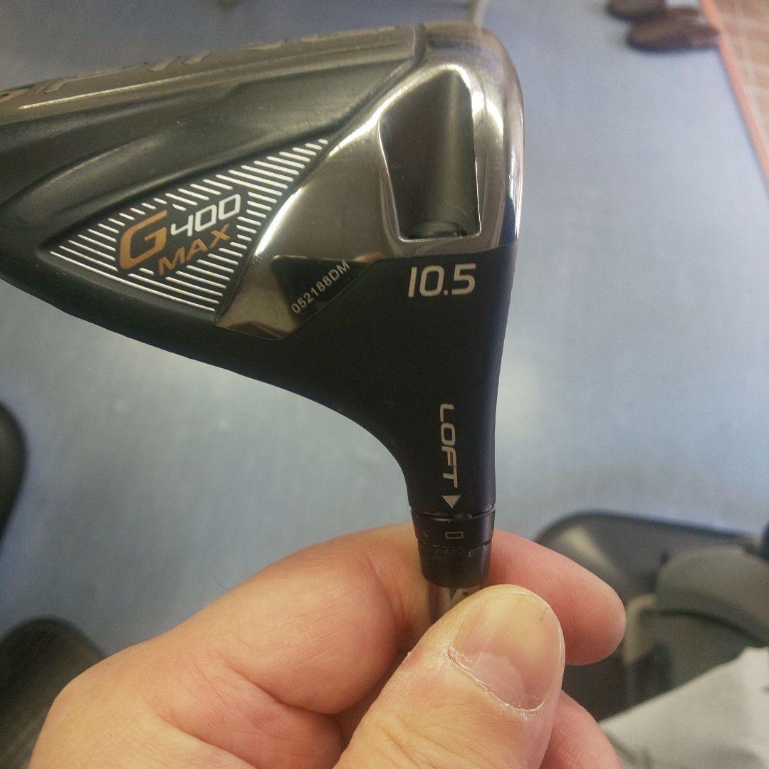 PING G400 MAX ドライバー 10.5度、Mimi-ちゃんです。