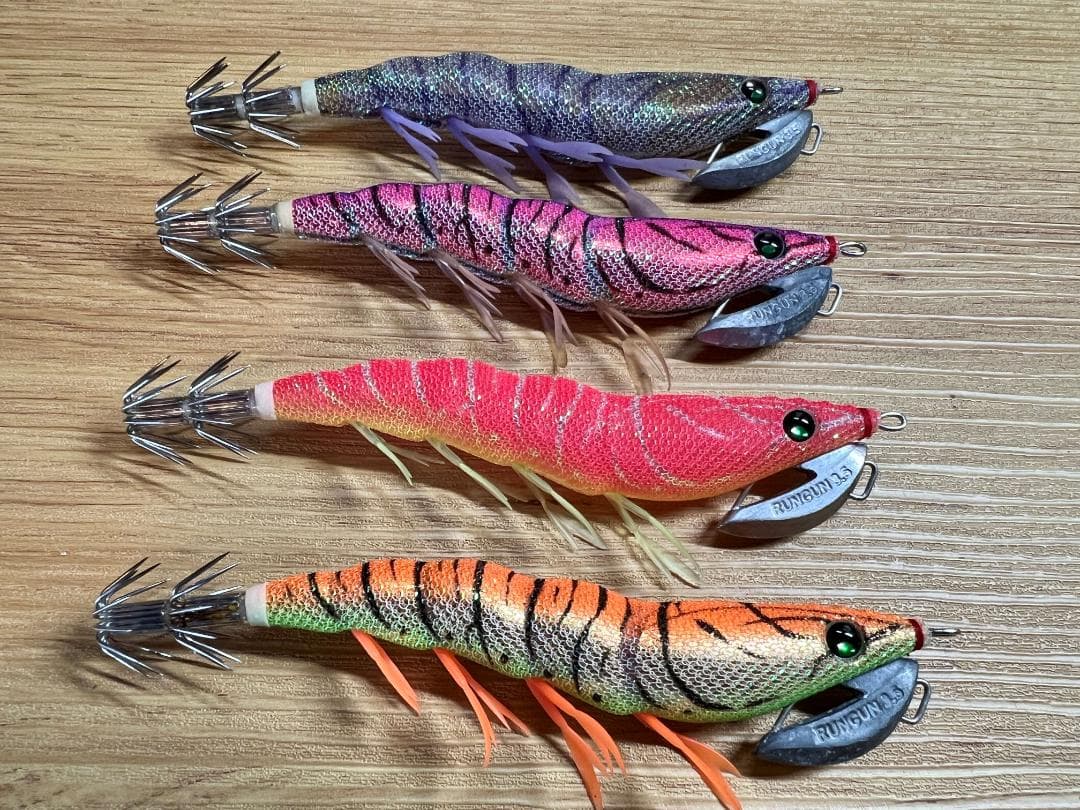 廃番入手困難　デュエル　イージーQ キャストランガン 高実績カラー　4本　美品