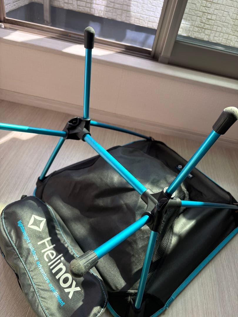 Helinox チェアワン　ヘリノックス　ブラック　収納ケース付き