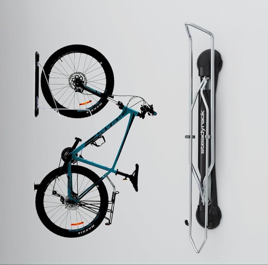 新品Steadyrack マウンテンバイク用壁掛け自転車ラック