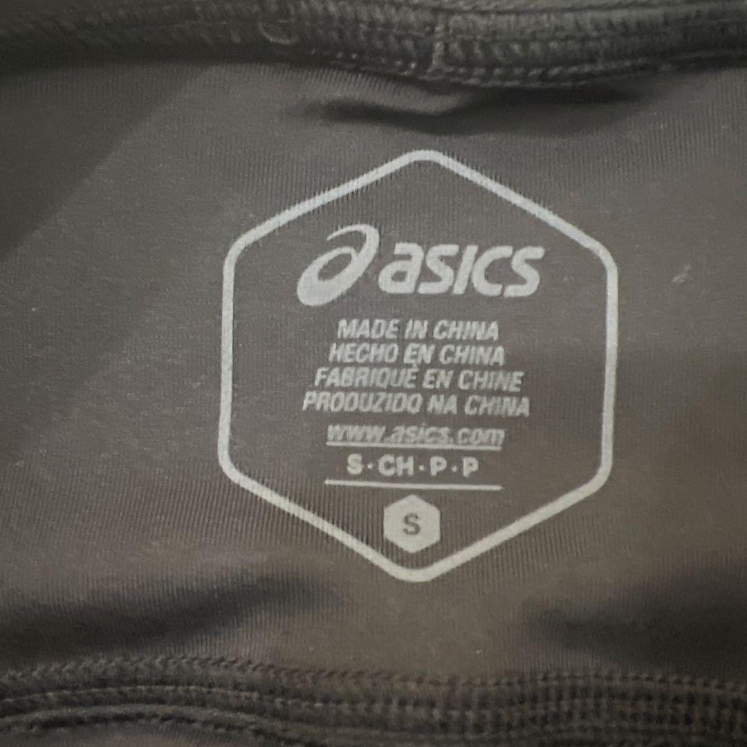 アシックス モーションマッスルサポート スピードタイツ S ブラックポケット付き