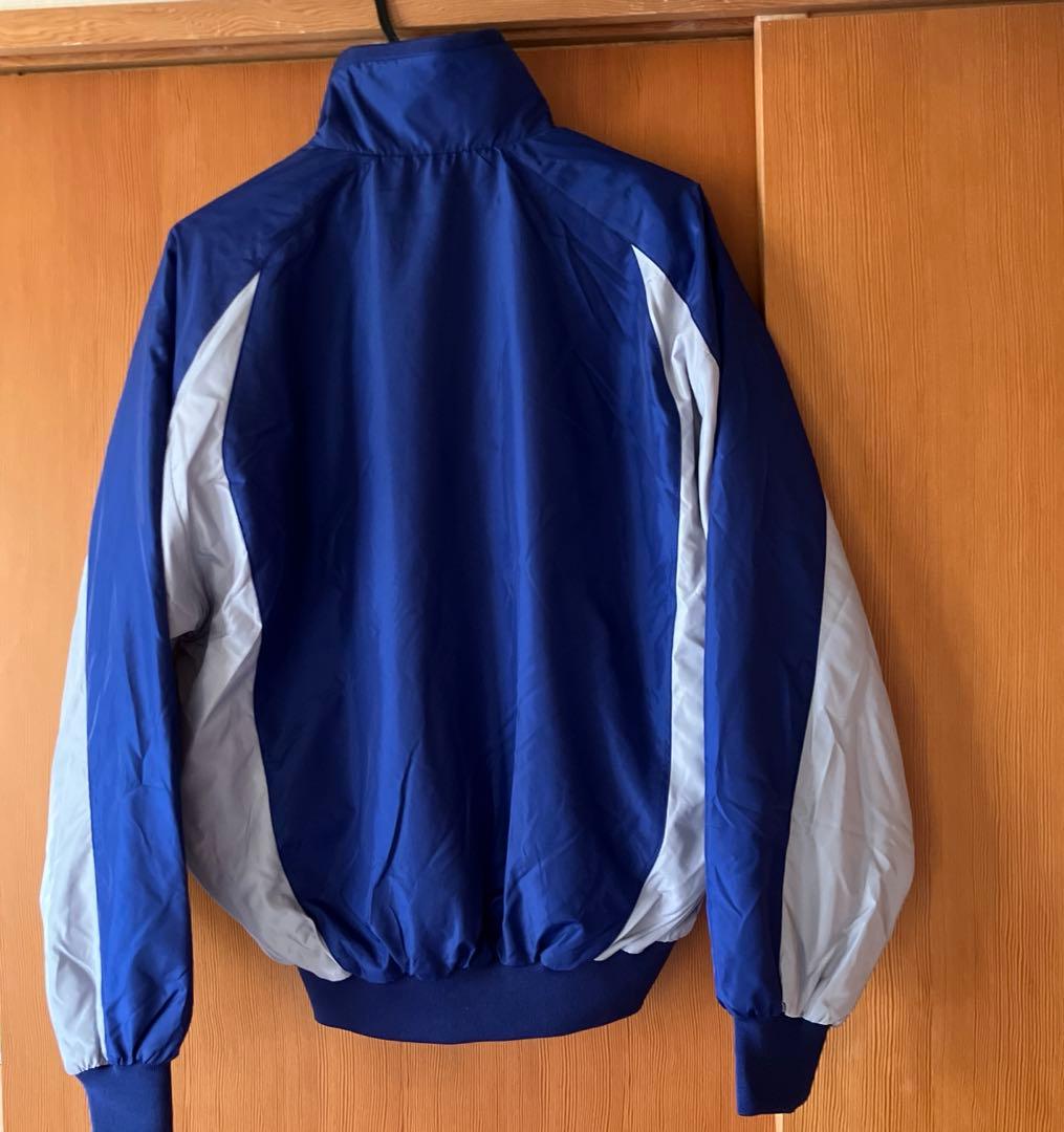 【新品タグ付き未使用品】ミズノMIZUNO野球ウエア グラウンドコート L 銀青