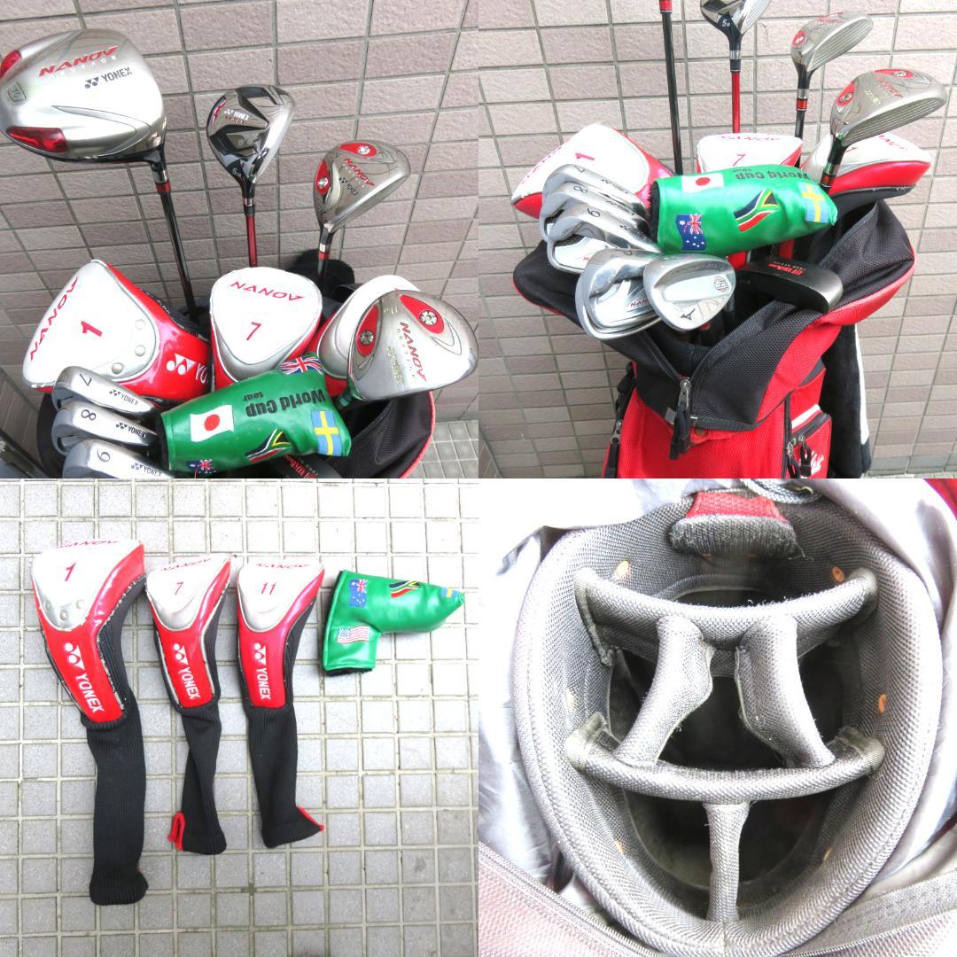 ゴルフセット　YONEX　1W　FW アイアン パター　11本　右利き