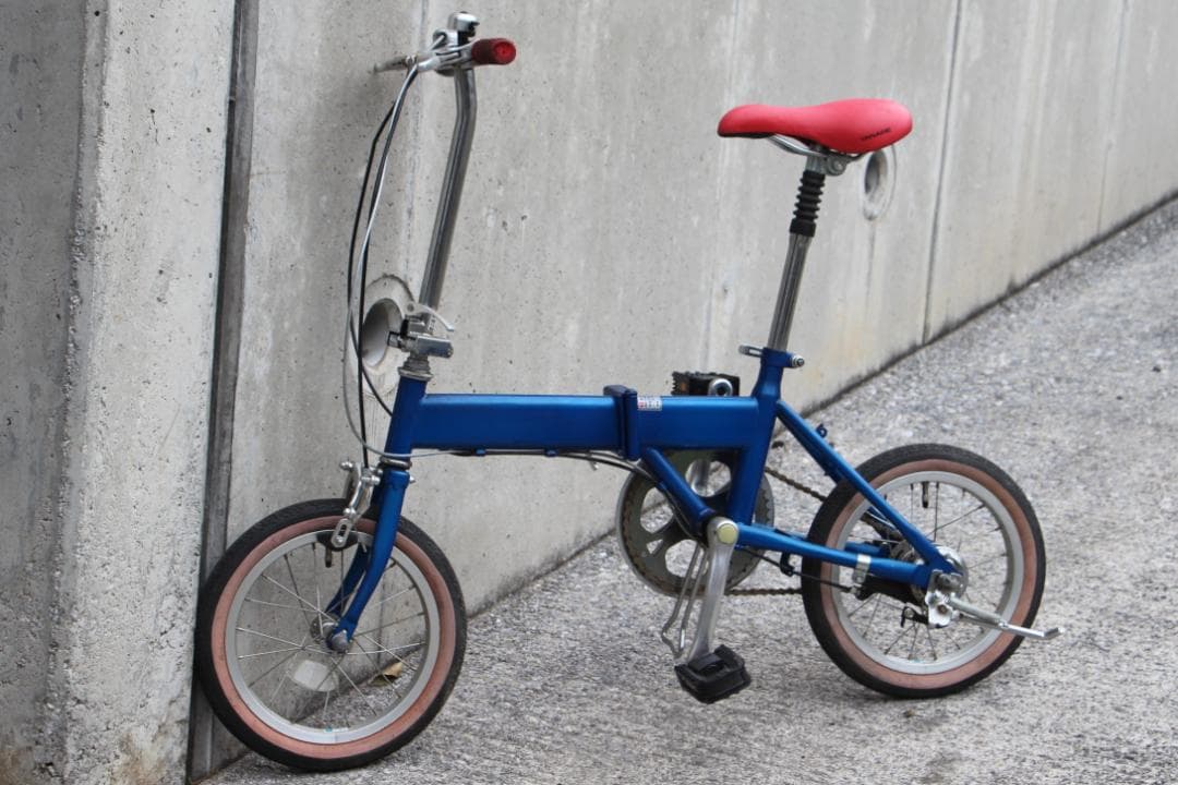 メーカー不明♪ヤナセ♪YANASE販促品?小径14インチ♪新生活の通勤通学などに