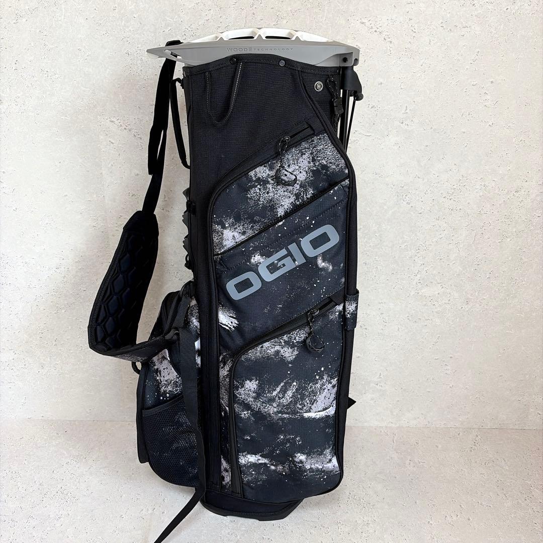 極美品 OGIO WOODE HYBRID 24 キャディバッグ スタンド