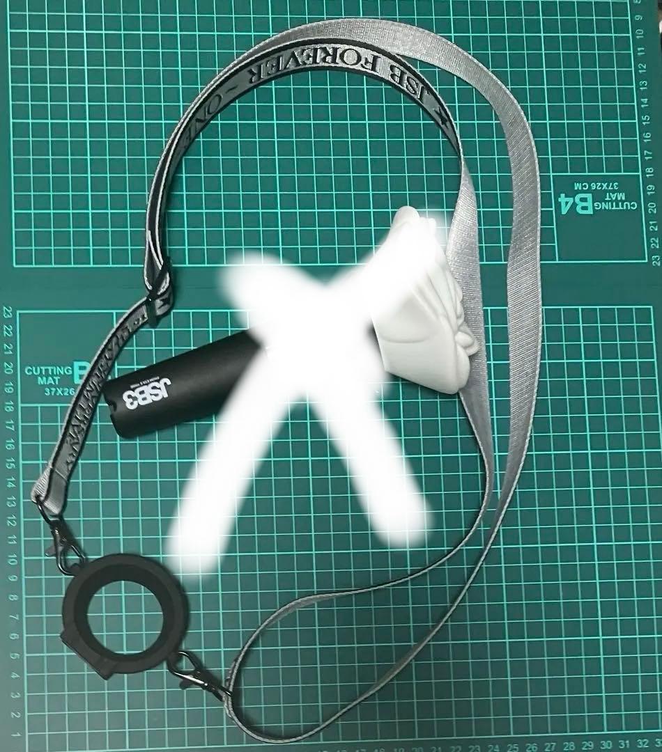 3代目 JSB MATE バラ型ペンライト ライトスティックストラップ付