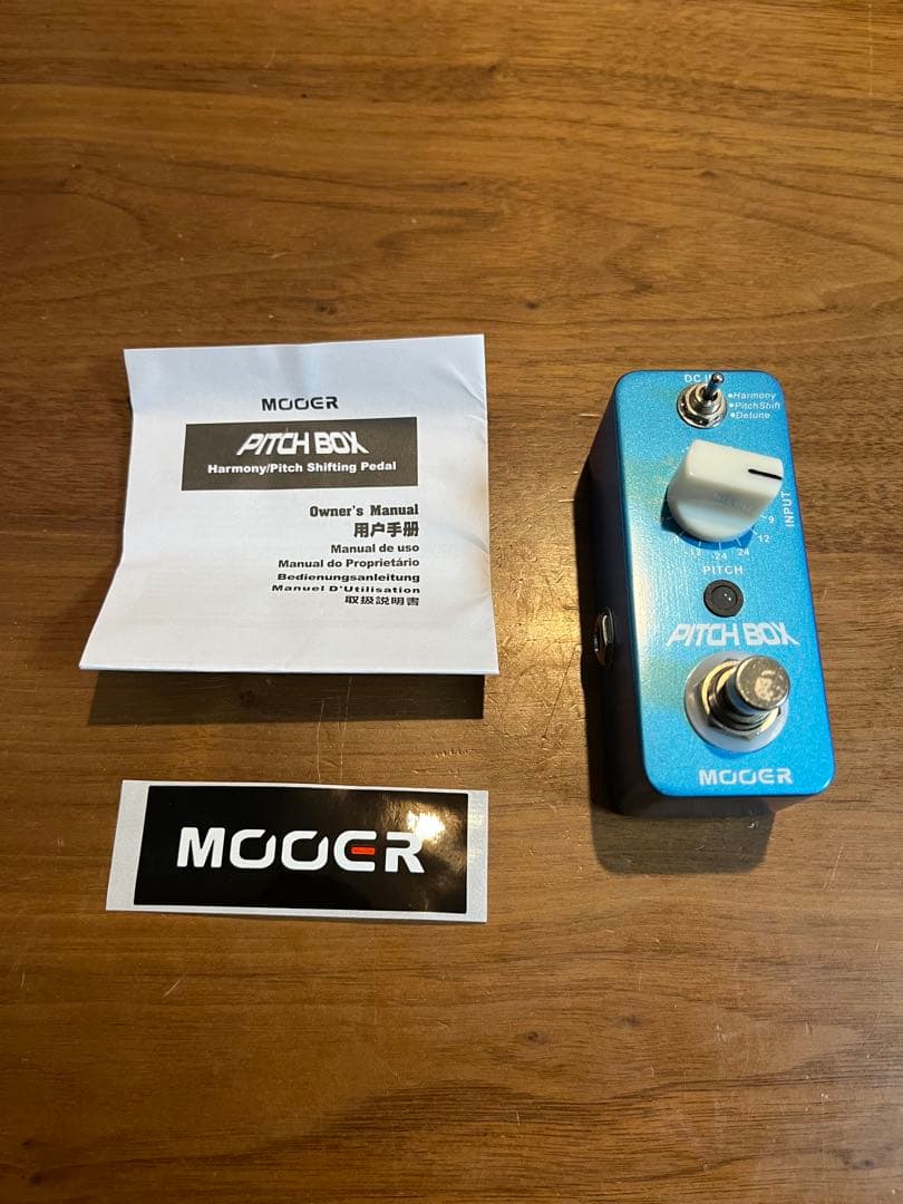 Mooer Pitch Box ピッチシフター エフェクター