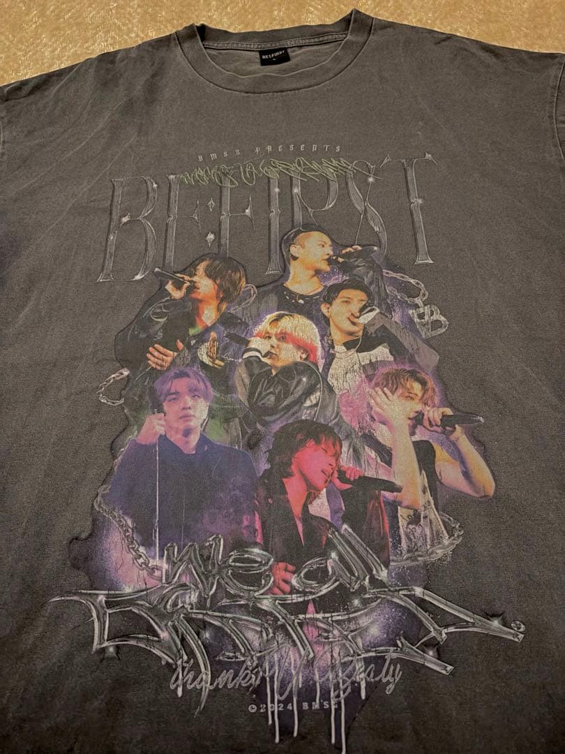 BE:FIRST Tシャツ メンバープロデュースLサイズ　ワルツカード付
