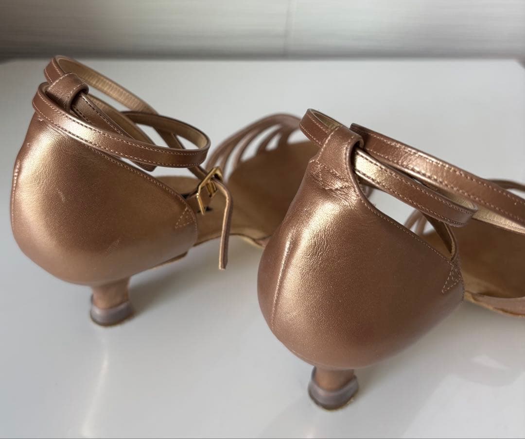 KENT レディースダンスシューズ　ケント　25cm レザー