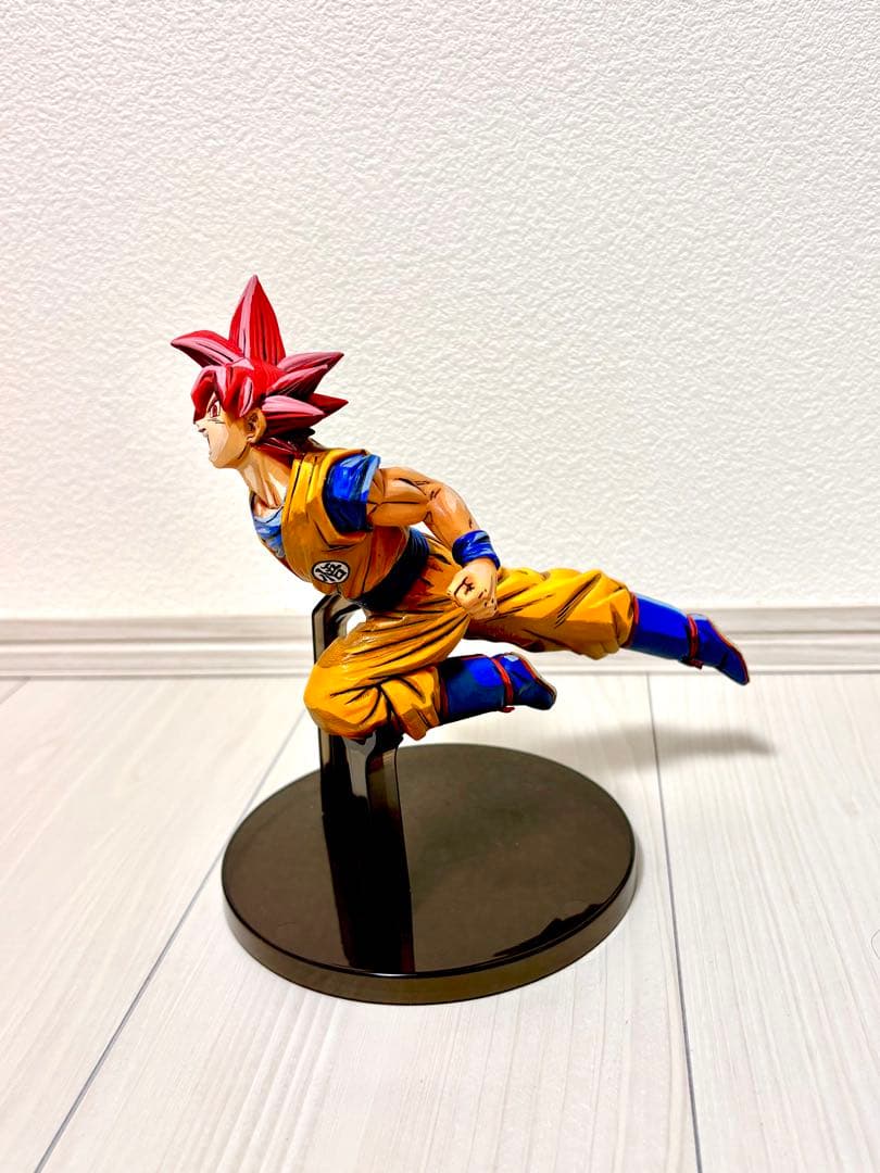 ドラゴンボール超 孫悟空FES!! 超サイヤ人ゴッド フィギュア二次元リペイント