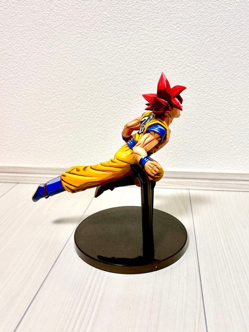 ドラゴンボール超 孫悟空FES!! 超サイヤ人ゴッド フィギュア二次元リペイント