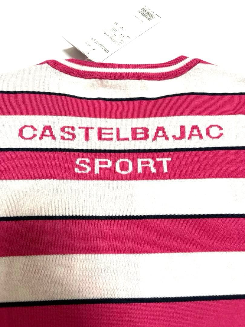 CASTELBAJAC カステルバジャック ゴルフ ニット セーター ピンク