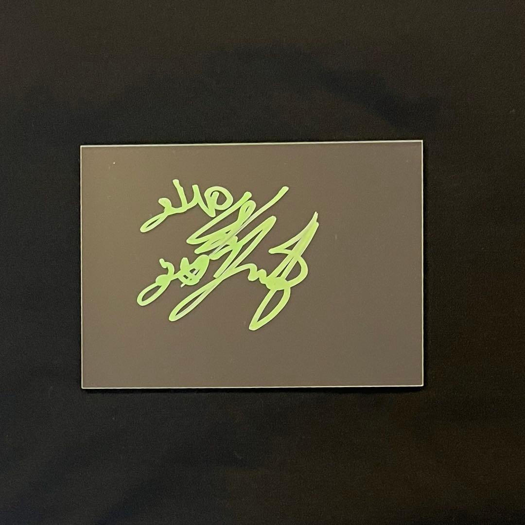 SG第71回ボートレースメモリアル 白井英治 サインTシャツとアクリルパネル