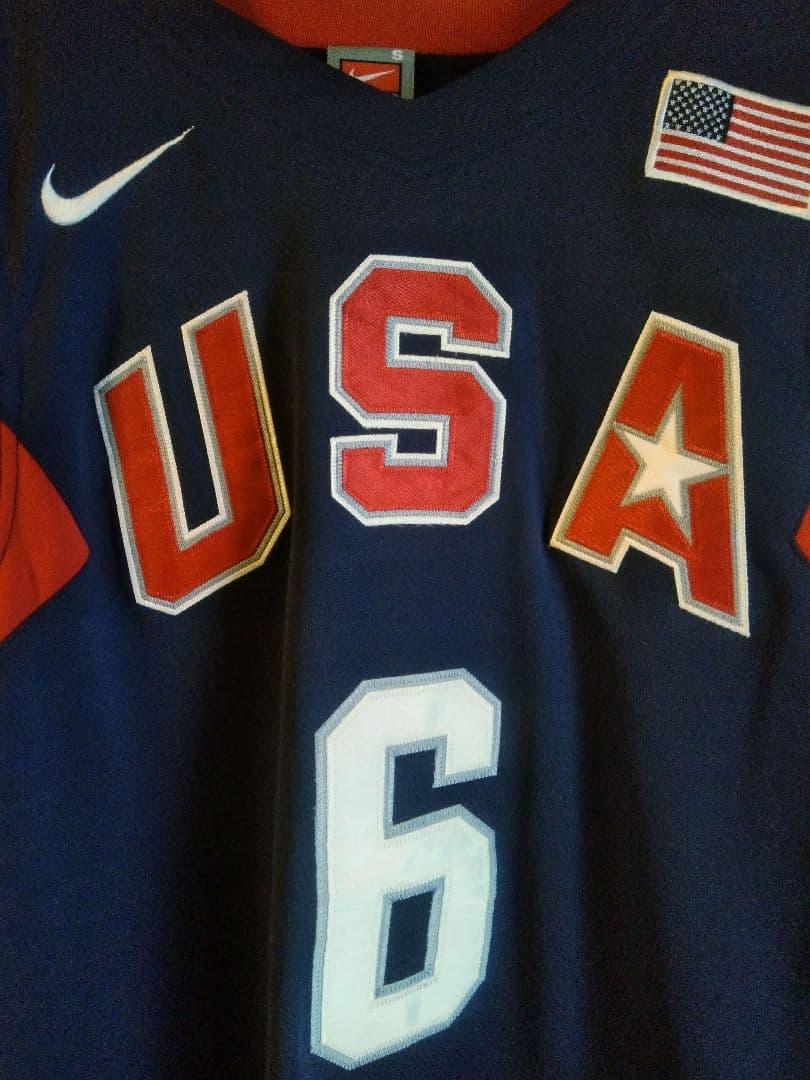 希少レブロン・ジェームズ アメリカ代表2008　北京五輪　ユニフォーム Sサイズ