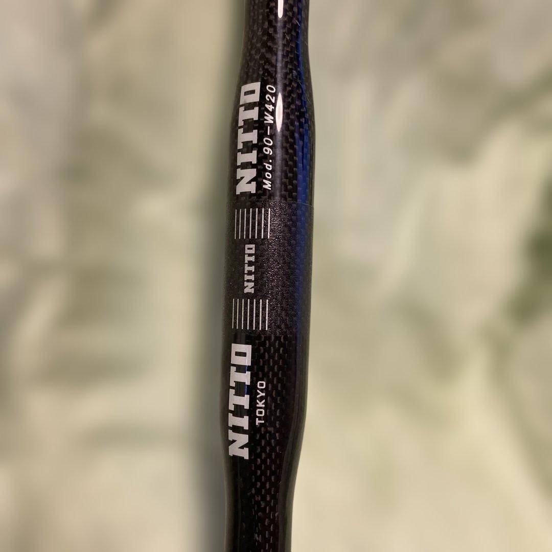 NITTO ドロップハンドル Mod.90-W420 黒