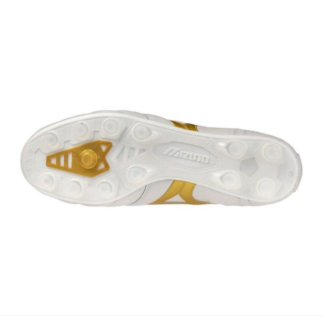 MIZUNO モレリアネオ2JAPAN ホワイト／ゴールド 25.5cm