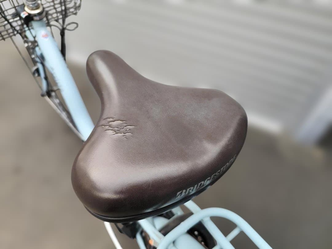 ブリヂストン　アシスタ　水色　12.3Ah　24インチ