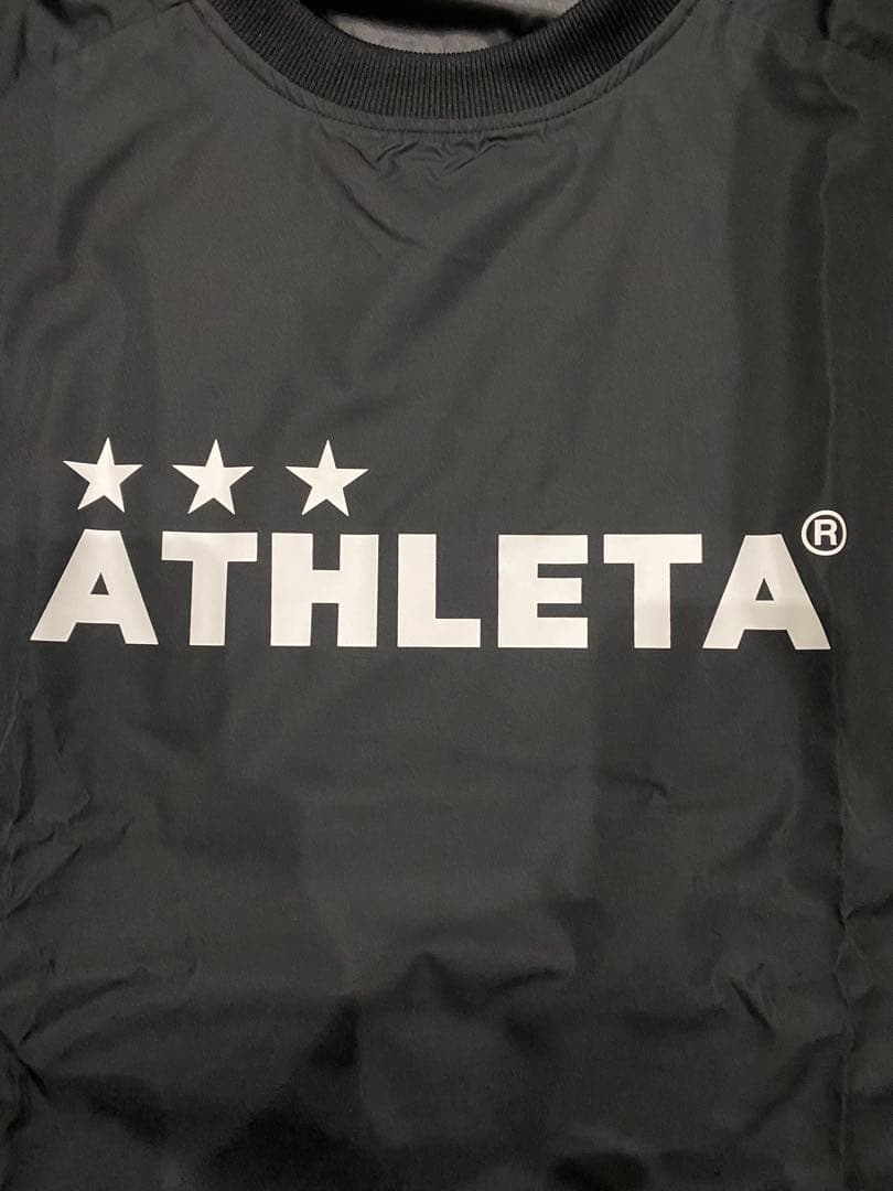 ATHLETA ピステ上下 黒/緑　サイズO