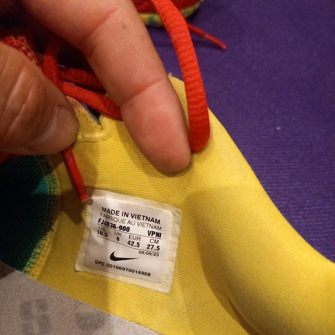 Nike バスケットボールシューズ イエロー/グリーン/レッド　サブリナ