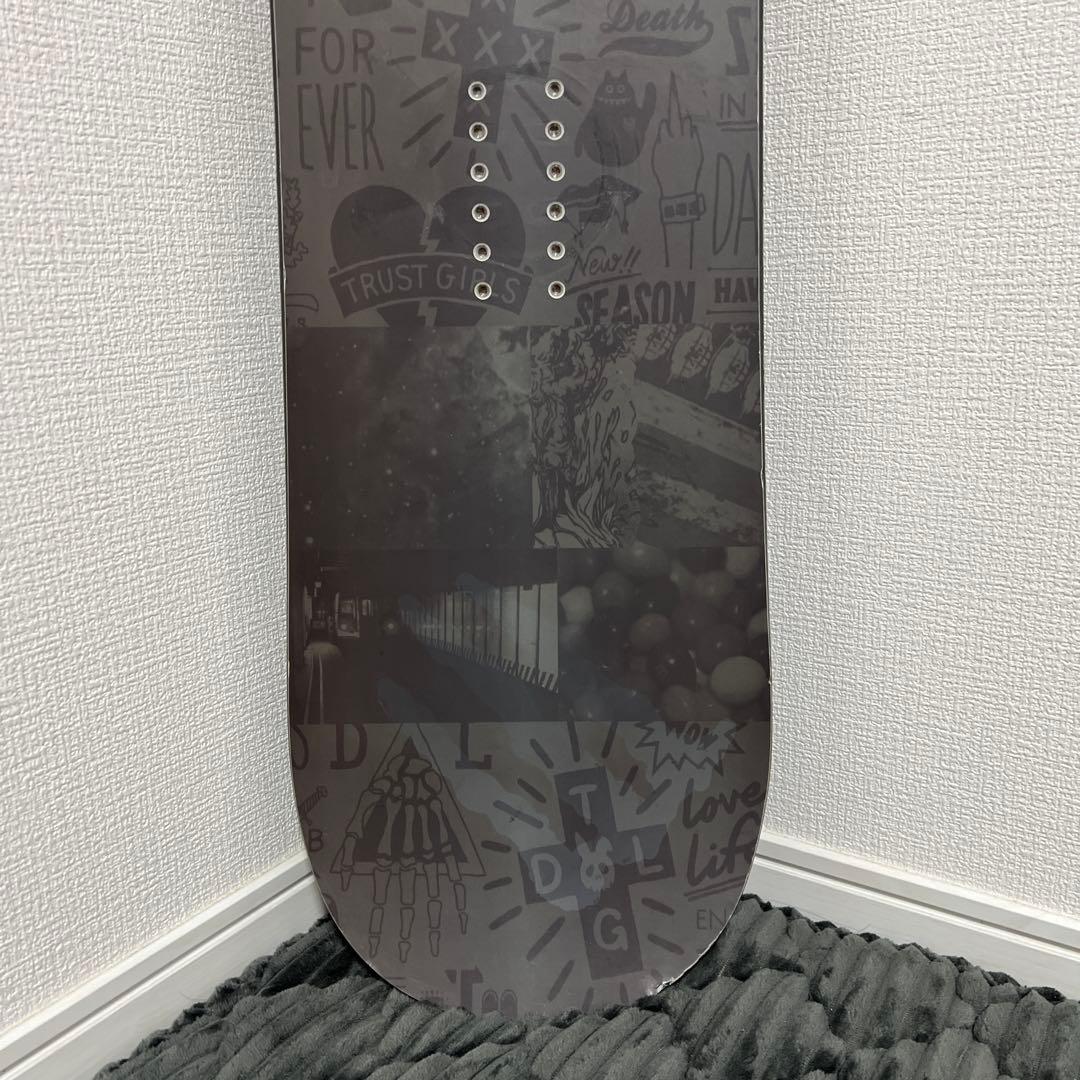デスレーベル ブラックフラッグ DEATH LABEL 151cm グラトリ
