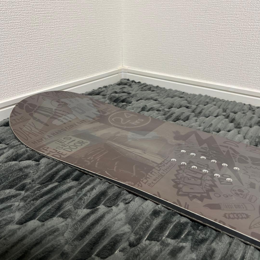 デスレーベル ブラックフラッグ DEATH LABEL 151cm グラトリ