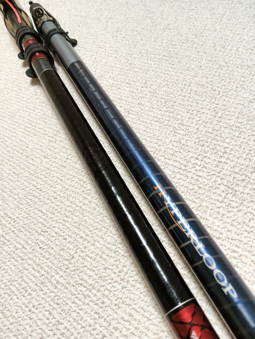 ダイワカーボウィスカー乱舞1.5号5.4m&NFTハイパーループ2号5.4m