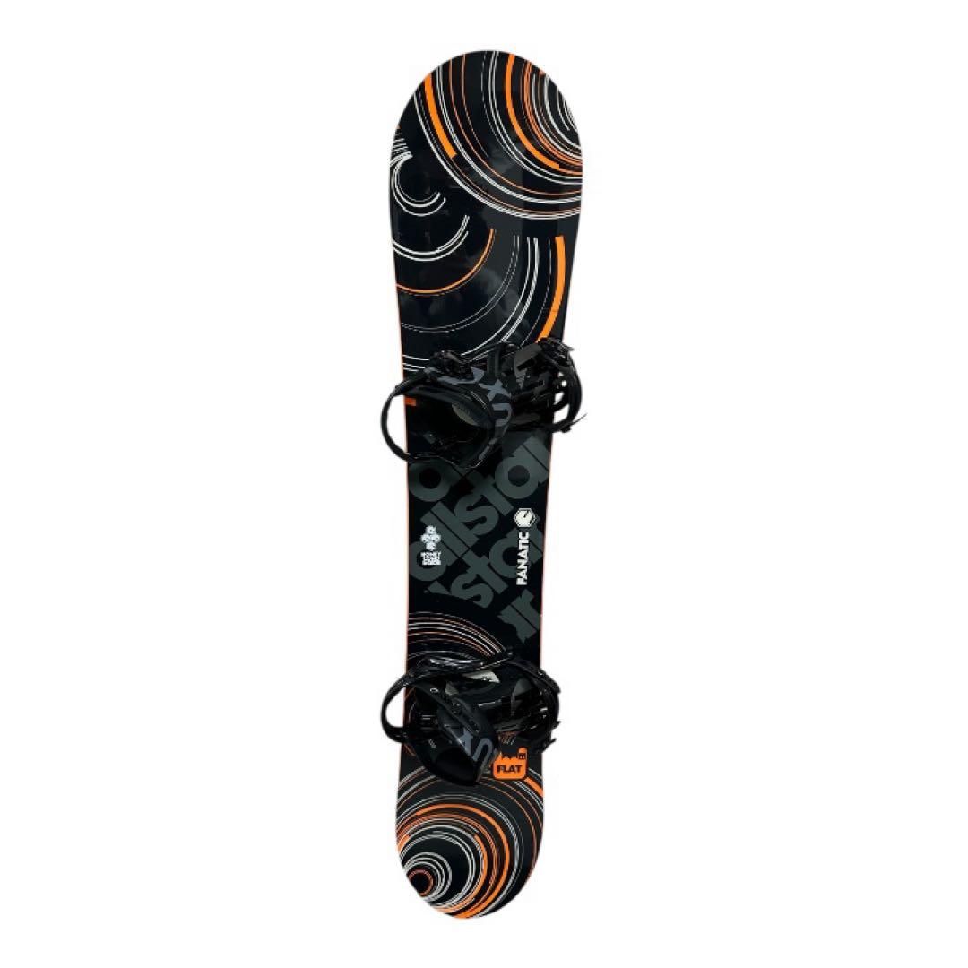 fanatic × FLUX ビンディング付きスノーボード 155cm カバー付