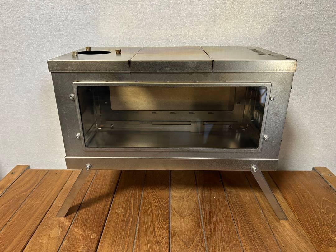 POMOLY TIMBER Lite チタンストーブ （単一ガラス窓版） ？