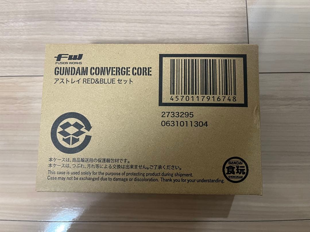 FW GUNDAM CONVERGE CORE アストレイRED ＆ BLUE