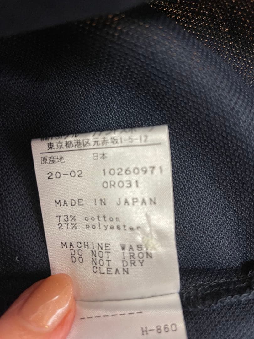 新品未使用タグ付⭐︎パーリゲイツ⭐︎レディースポロシャツ⭐︎ネイビーSサイズ