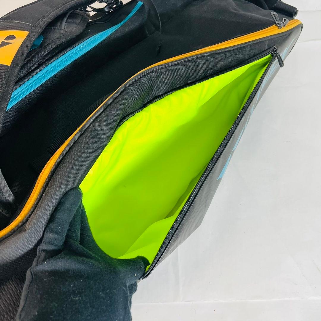 ヨネックス トーナメントバッグ ブラック ゴールド YONEX