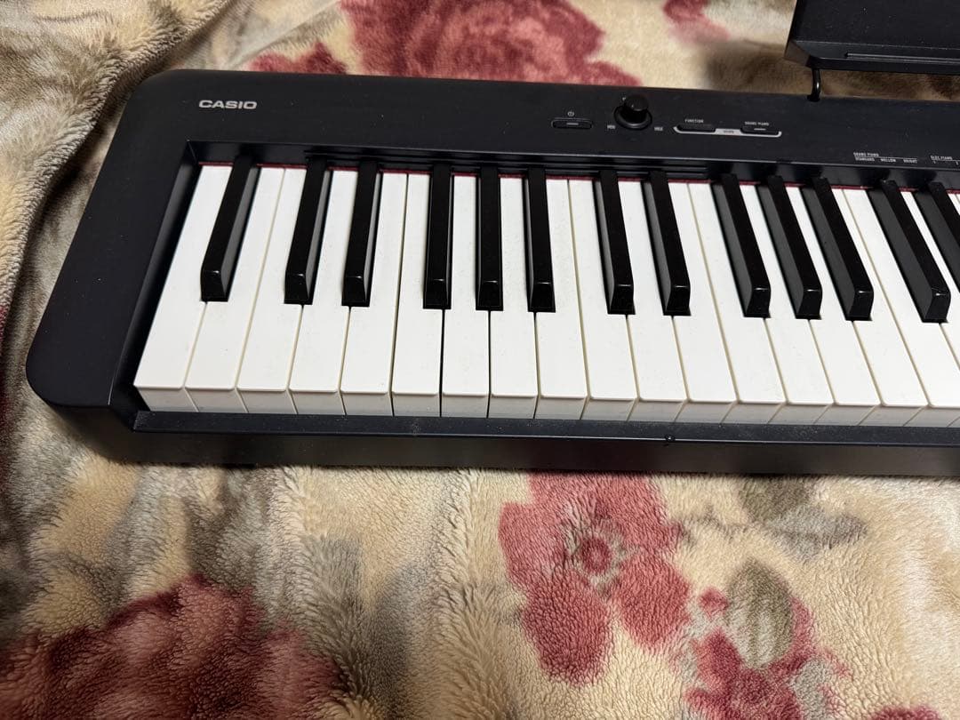 CASIO CDP-S100BK 88鍵盤電子ピアノ ペダル付き