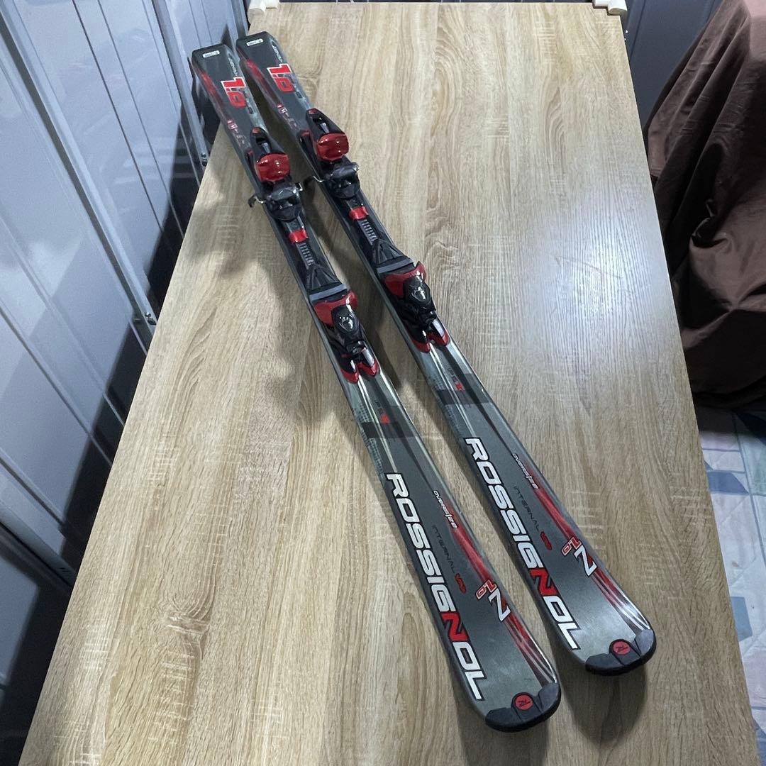 【美品】ROSSIGNOL（ロシニョール）154cmケース付きスキーセット