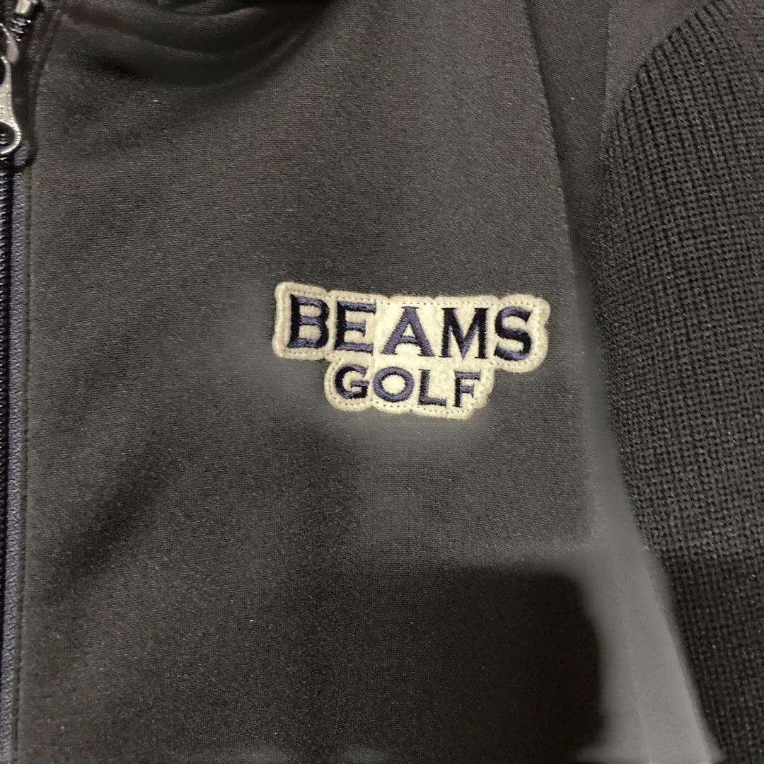 BEAMS GOLF フード付きジャケット ネイビー
