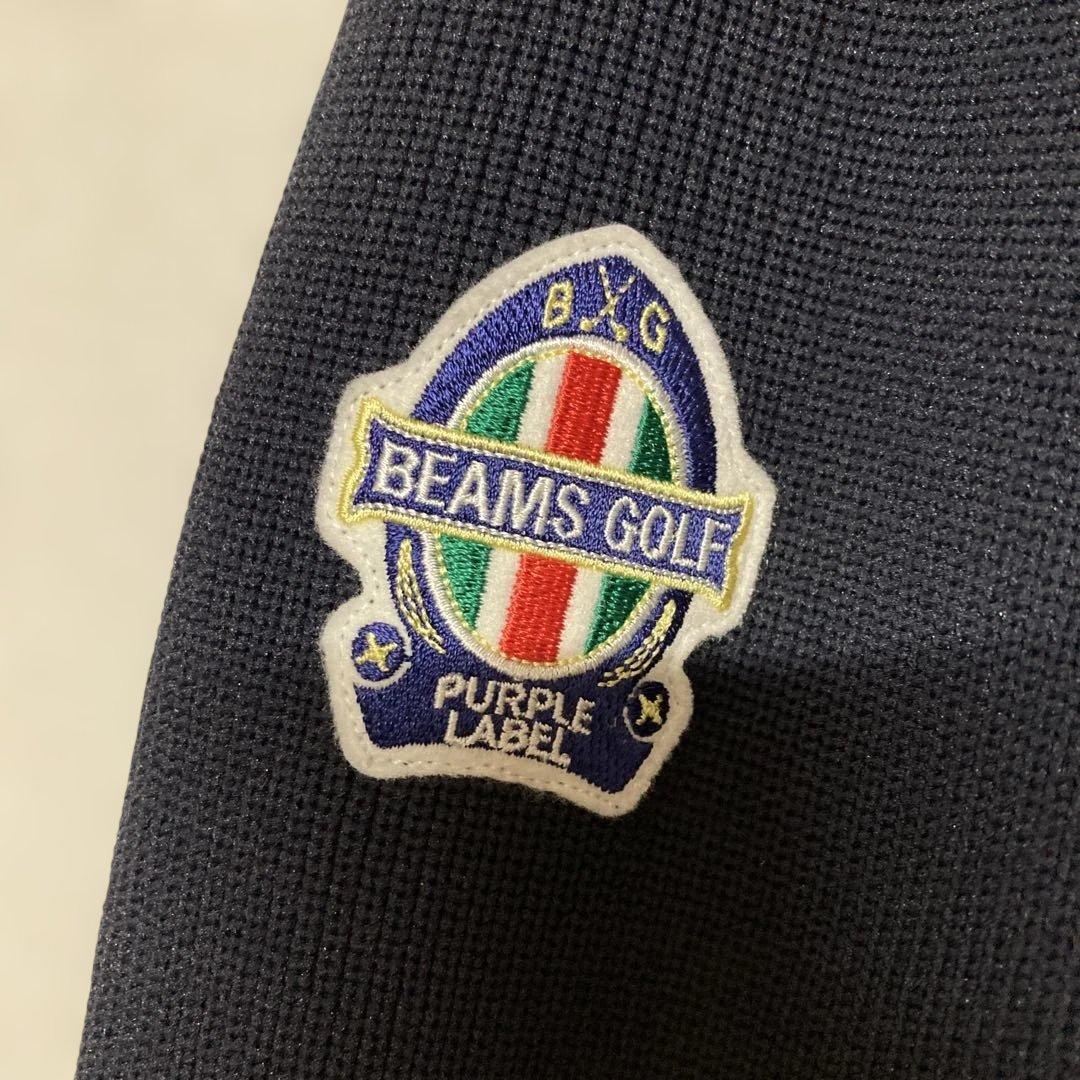 BEAMS GOLF フード付きジャケット ネイビー