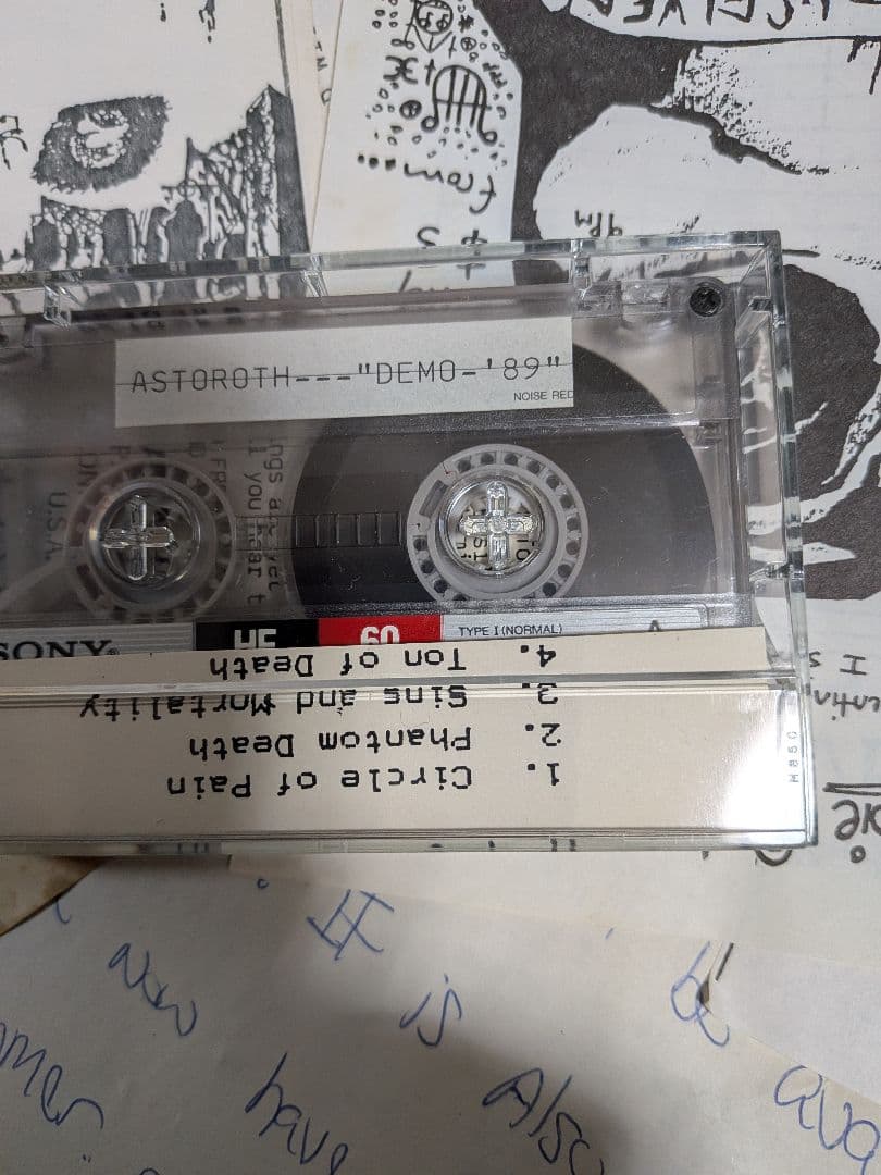 ASTROTH DEMO89 デモテープ