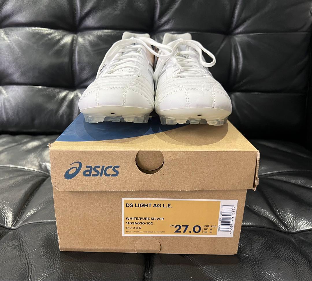 ASICS DS LIGHT AG L.E. ホワイト/シルバー　27.0