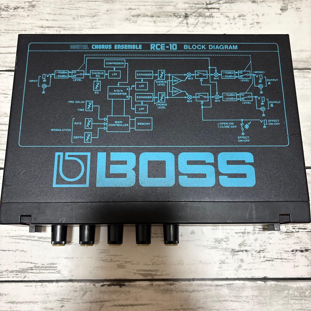 【動作OK】BOSS RCE-10 デジタルコーラスアンサンブル マイクロラック