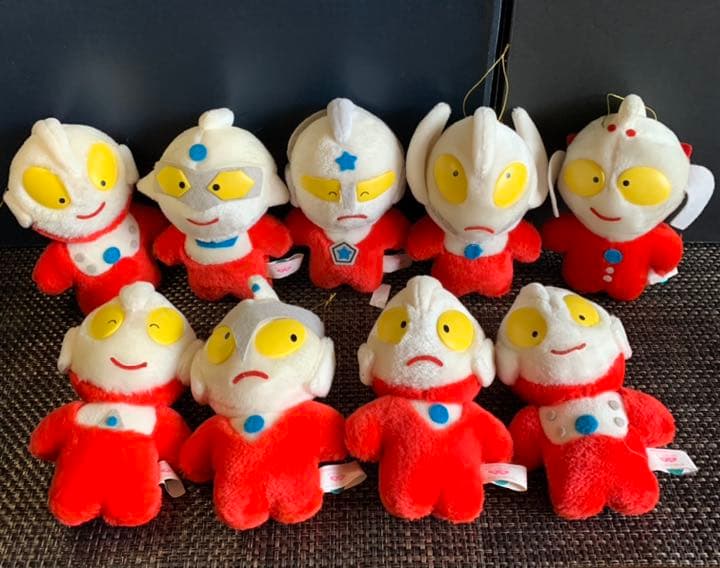 ウルトラマンぬいぐるみ　9個セット　アミューズ