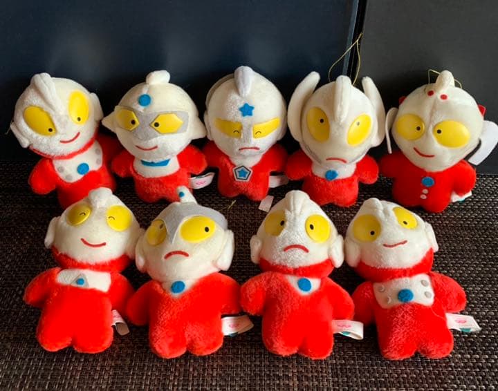 ウルトラマンぬいぐるみ　9個セット　アミューズ
