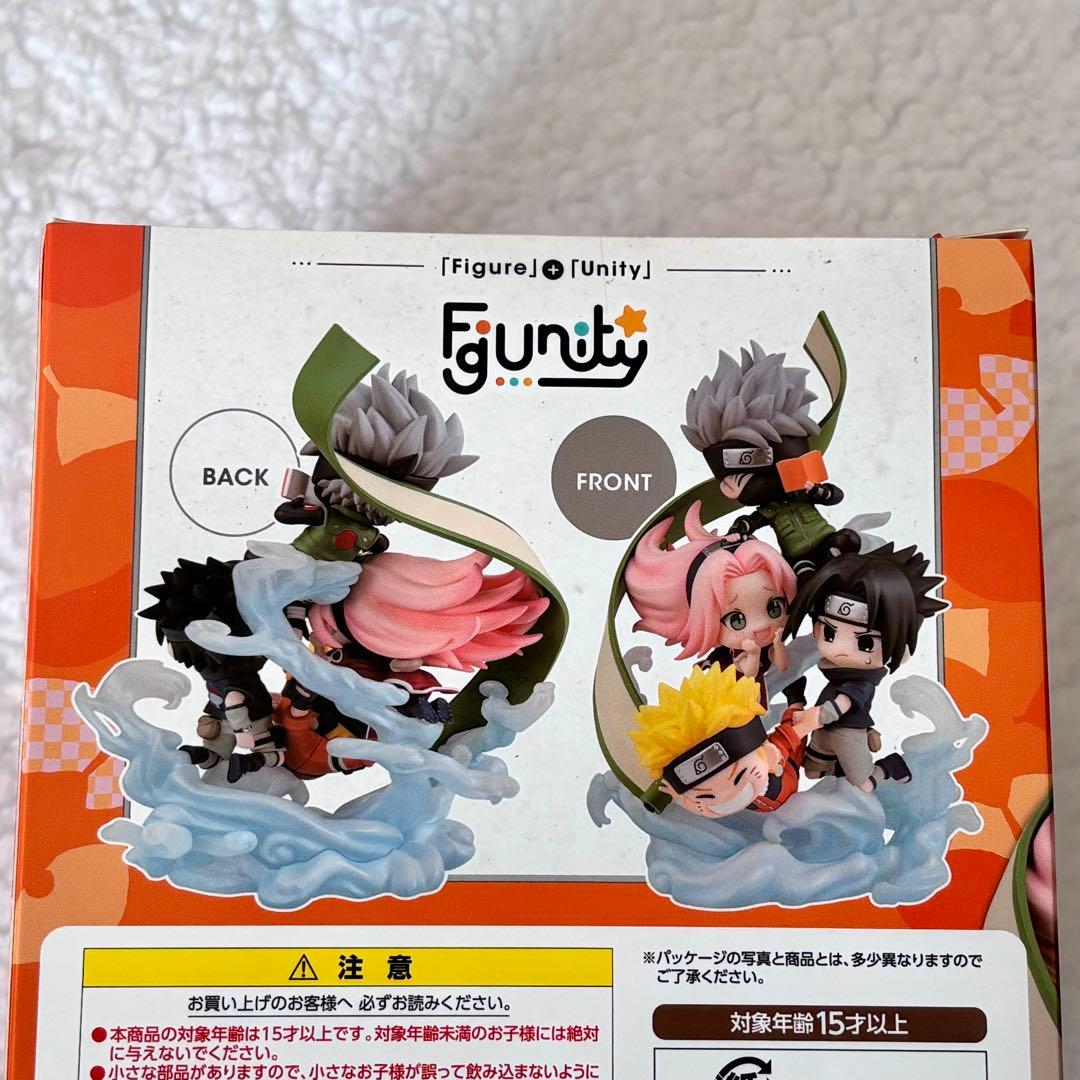 NARUTO 第七班集合 FigUnity フィギュア サスケ カカシ サクラ
