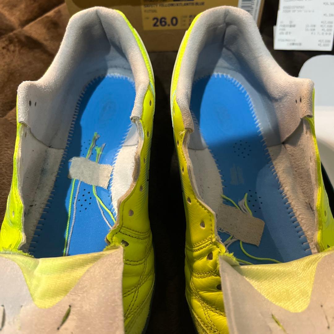 ASICS アシックス DESTAQUE K FF デスタッキ　26.0cm黄色