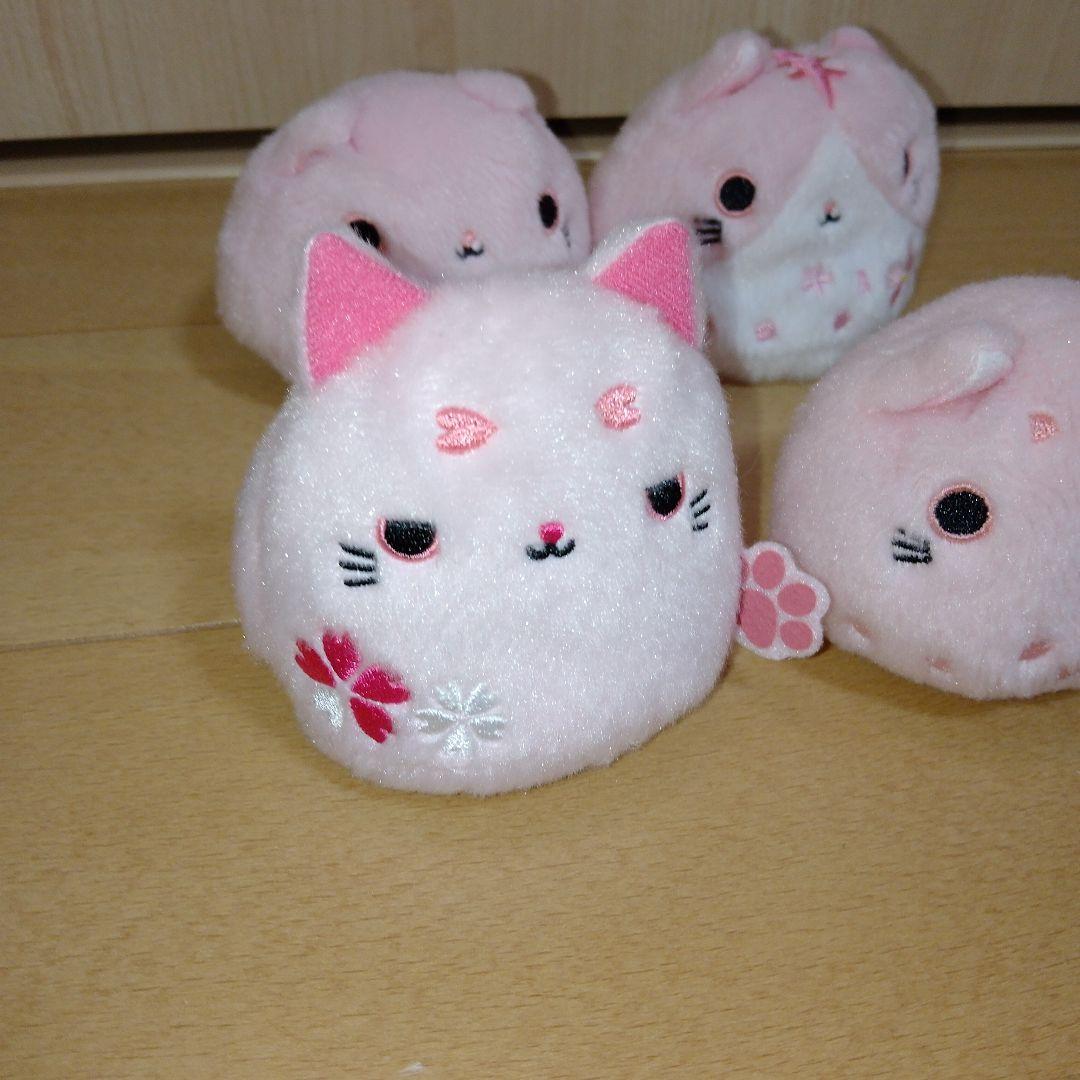激レア品・ねこだんご桜まとめ売り　ねこ　ねこだんごまろざくら　桜４個まとめ売り