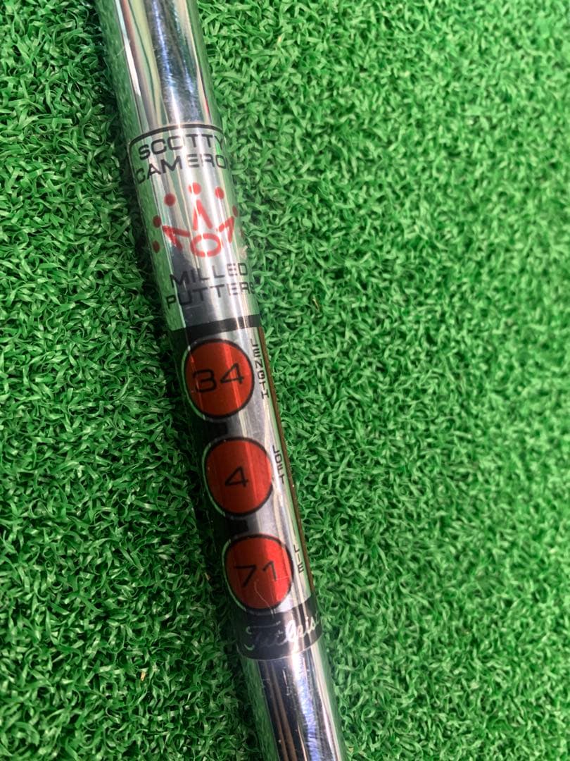 パターシャフトスタジオセレクト34インチ約78cm と中古グリップ