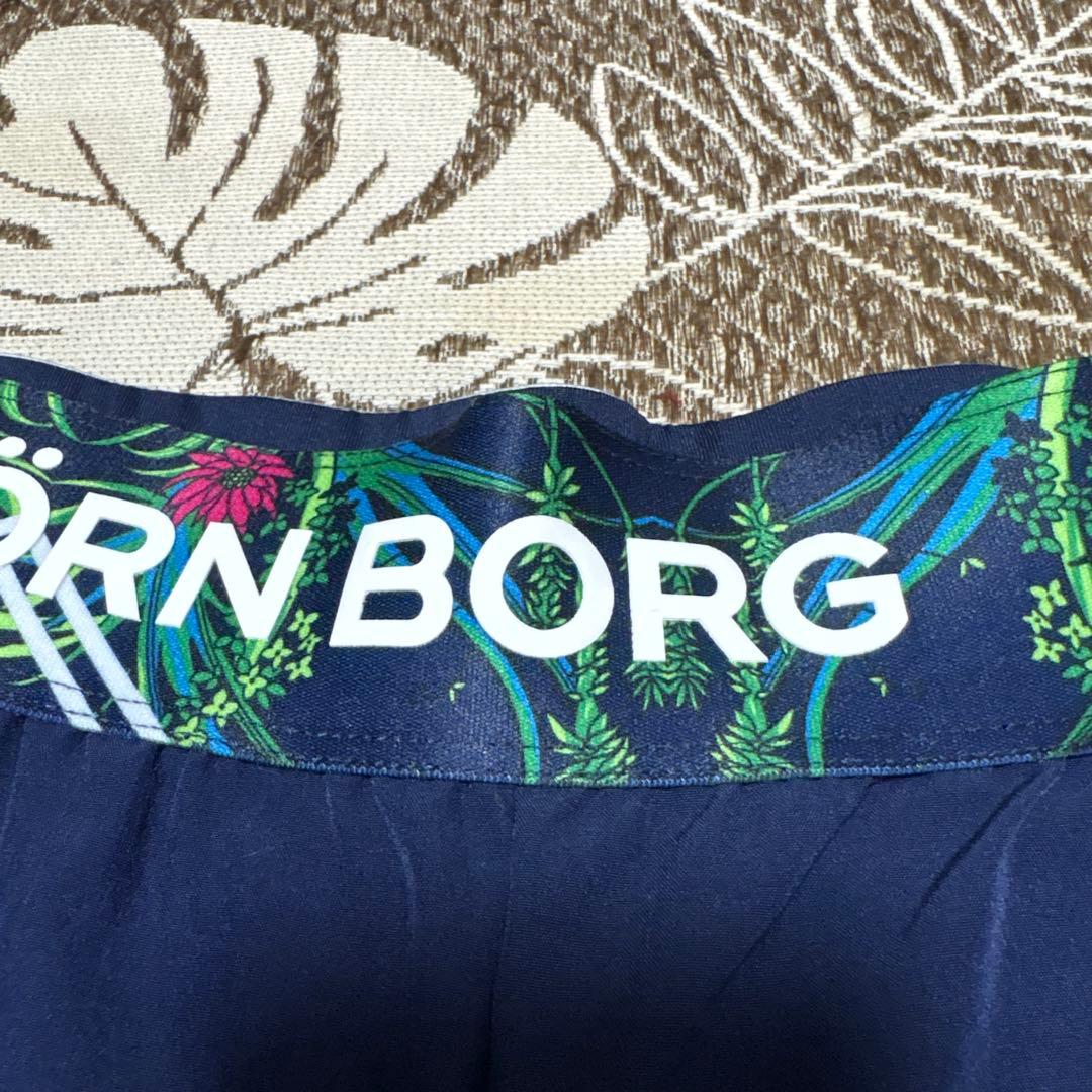 Björn Borg（ビヨン・ボルグ）メンズ　テニスショーツ　ネイビー　L