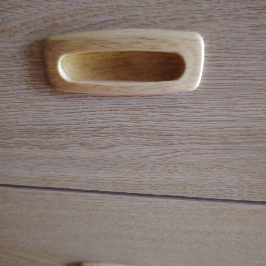 チェスト 木製ナチュラル 引出し収納 4 段チェスト 美品