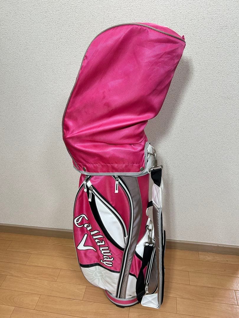 キャロウェイ ソレイル キャディーバッグ付 レディースゴルフ 11本セット